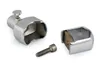 Flaggenstockhalter für 20 mm Flaggenstöcke, Halter Messing Produktbild-Vorschau 2