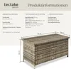tectake® Auflagenbox Kiruna 121 x 56 x 60 cm Produktbild-Vorschau 6