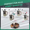 French Press – Edelstahl Kaffeebereiter mit Holzelementen – Produktbild-Vorschau 5