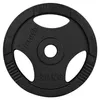 VirtuFit olympische Hantelscheibe aus Gusseisen 20 kg 50 mm Produktbild-Vorschau 2