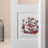 GKA WC Deckel Aufkleber 2 Katzen mit Herz Love Produktbild-Vorschau 5