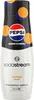 A bottle of SodaStream Pepsi Max Mango flavor syrup. Produktbild-Vorschau