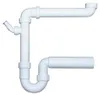 PP-Raumsparsiphon 11/2" DN 40, mit einem Geräteanschluss, Produktbild-Vorschau 1