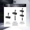 Instructions for assembling a shower organizer. Produktbild-Vorschau