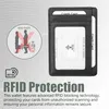 INF Držiak karty s RFID ochranou Pravá koža čierna Náhľad obrázku produktu 5