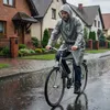 Universelle Regenjacke – Cape-Jacke Mit Kapuze, Grau Produktbild-Vorschau 4