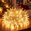 50M 400LEDs 8 režimov rozprávkové svetlá napájanie, Náhľad obrázku produktu 1