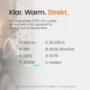 Kobi GU10 LED-Spot 8W 800lm 3000K warmweiß 3 Stück Produktbild-Vorschau 3