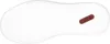 The image shows the sole of a white sneaker with a brown logo. Produktbild-Vorschau