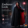 Premium Halloween Umhang XXL (180cm) wechsel Rot & Schwarz Produktbild-Vorschau 6
