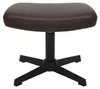 riess-ambiente Hocker VOGUE 45cm braun schwarz Kunstleder Produktbild-Vorschau 5
