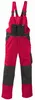 TEXXOR Latzhose AMAZONAS Canvas Gr. 48   rot/schwarz Produktbild-Vorschau 1