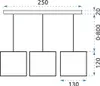 Lampada tooLight App510-3Cpr Chrome Anteprima dell’immagine prodotto 7