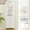 Úzká kuchyňská skříňka COSTWAY 172,5 cm, rohová skříňka se Náhled obrázku produktu 7