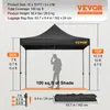Vevor Altana Składana 3X3M Poliester Pvc 240G Regulowany Podgląd zdjęcia produktu 7