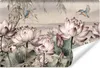 Muralo Vlies Fototapete LOTUSBLUMEN Blätter Vögel Libellen Produktbild-Vorschau 1