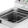 Freistehende elektrische Fritteuse mit Schrank 400 V 5000 W Produktbild-Vorschau 5