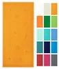 Strandtuch XXL aus Baumwolle, 100x200 cm, gelb mit Produktbild-Vorschau 1