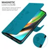 Kryt Cadorabo pre Motorola MOTO G9 PLUS vo FLORAL BLUE Náhľad obrázku produktu 4