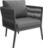 Modulares Gartensofa-Set aus PE-Rattan, wetterfest mit Produktbild-Vorschau 12