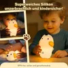 LED Nachtlicht Silikon Hund Touch Nachtlampe USB-Aufladung Produktbild-Vorschau 3