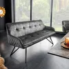 riess-ambiente Design Sitzbank EUPHORIA 160cm dunkelgrau Produktbild-Vorschau 1