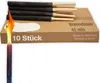 10x Kinderfackeln 45 Min. Brenndauer 30cm lang Fackel Wachsfackel Tuchfackel Fackelwanderung Kindergeburtstag Halloween Gartenparty Osterfeuer Produktbild-Vorschau