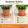 Pflanztopfuntersetzer Mira Terrakotta Ø 19cm - Rund Produktbild-Vorschau 6