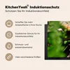 KitchenYeah© Herdabdeckplatte Ein Glas Latte Macchiato an Produktbild-Vorschau 6