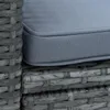 Polyrattan Sitzgruppe Essgruppe Couch Sofa Set Lounge Produktbild-Vorschau 7