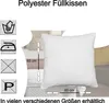 Kopfkissen 2er Pack Füllkissen 65 x 65 cm Polyester Produktbild-Vorschau 2