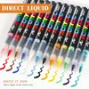 120 Farben Acrylstifte Set, Acrylmarker mit Pinselspitze, Produktbild-Vorschau 4
