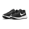 Nike Laufschuh 'W Revolution 6 NN'  black/white - dk smoke Produktbild-Vorschau 3