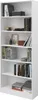 Bibliothèque Hobby 198 cm-5 étagères-blanches Voir les images du produit 6