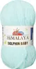 A ball of light blue yarn with a label. Náhľad obrázku produktu