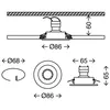 Briloner LED Einbauleuchten weiß 3er-Set3xGU10/5W Produktbild-Vorschau 4