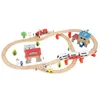 Holzeisenbahn Eisenbahn Kinder Zug Spielzeug 89 Teile mit Produktbild-Vorschau 16
