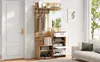 Sweiko 100x38.5x190cm Ensemble de vestiaires avec miroir, Voir les images du produit 17