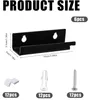LP-Halter Wand – 6 Stück – Schallplattenhalter – Acryl – Produktbild-Vorschau 2