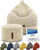 Green Bean® 2er Set Indoor Sitzsack "Home Linen" + Hocker Produktbild-Vorschau 4