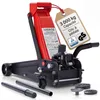 AREBOS Cric hydraulique de manœuvre 3 t | 130-508 mm, roues Voir les images du produit 1