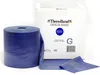 A roll of blue exercise bands next to its packaging. Voir les images du produit