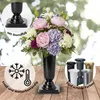 Grabvasen mit Sockel zum Hinstellen 2er Set 31 cm, weiss Produktbild-Vorschau 3