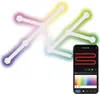 GoSmart LED-Leuchte Lines weiß, 9 Teile, 34 W, RGBIC dimmbar, WiFi Produktbild-Vorschau