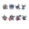 Cake topper Lilo e Stitch, 16 pezzi Anteprima dell’immagine prodotto 1