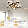 ZMH LED Deckenventilator Mit Beleuchtung 48W Schwarz Produktbild-Vorschau 2
