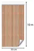 Vliestapete Holzoptik Lamellen Wandpaneel Look Streifen Produktbild-Vorschau 4