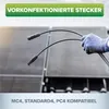 InLine 95603, Kabel für mittlere Spannung, Rot, Schwarz, Produktbild-Vorschau 7