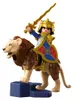 PLAYMOBIL Knights Leone con Cavaliere Dorato Set da Anteprima dell’immagine prodotto 2
