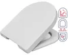 WC Sitz - Toilettensitz - für Cersanit City Oval - Weiß - Produktbild-Vorschau 10